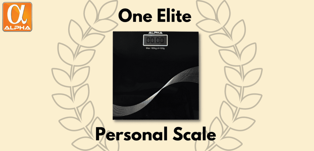 one elite personal scale