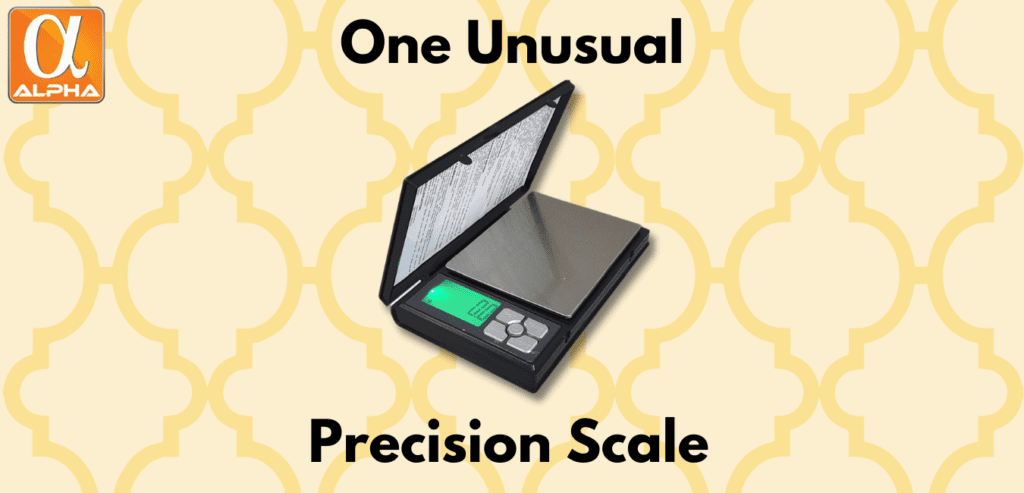 one unusual precision scale