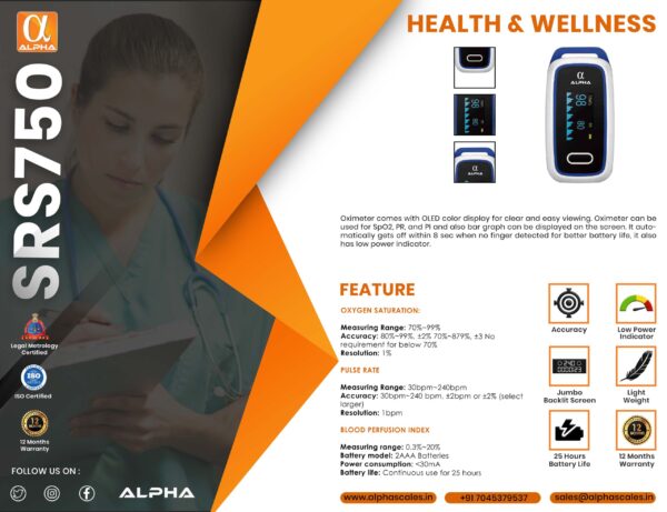 Oximeter SRS750 - Image 2