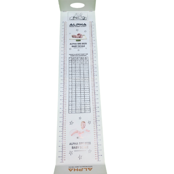 Infantometer Mat Scale for Baby height measuring scale - SRSB130 - Alpha  Scales