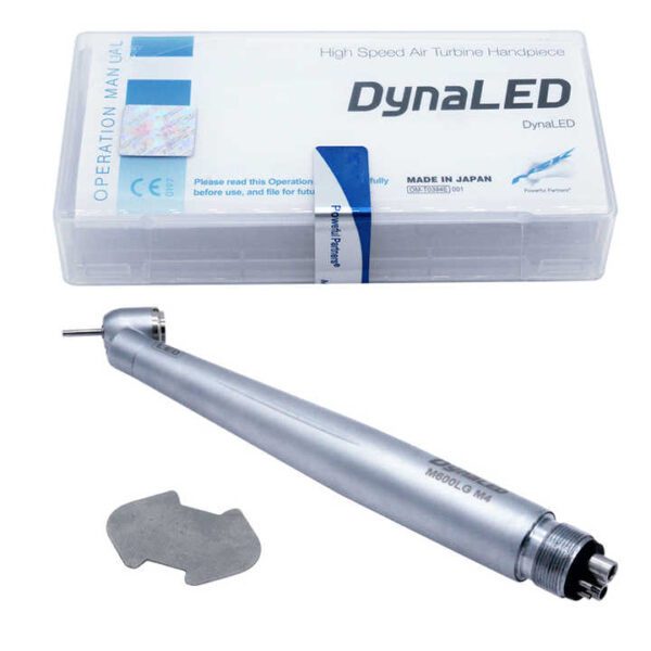 2 Holes 45 Degrees Contra Angel LED High Speed air Turbine Handpiece with Generator - Image 7