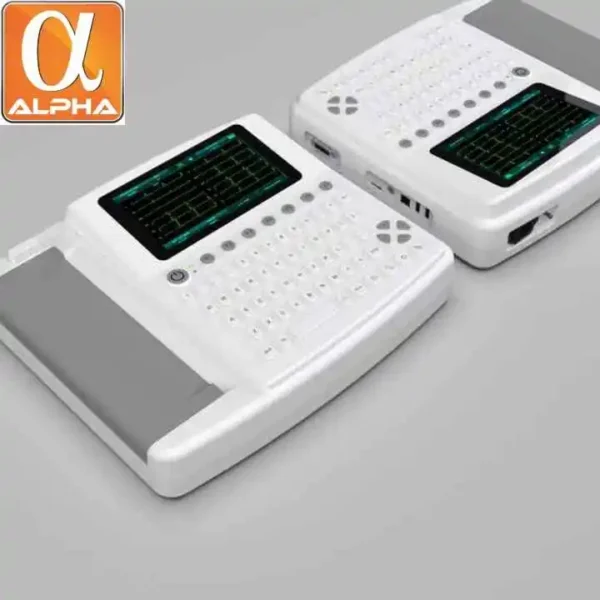 7 Inch Digital AI ECG1201 Automatic Electrocardiograph Handheld for Hospitals Clinics 7 Inch Touch Screen Electricity Powered - Image 5