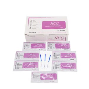 Accurate One Step Urine HCG Rapid Pregnancy Test Strip for Homeuse