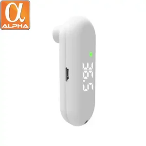 Adults Baby Kids Mini Forehead Thermometer with LCD One Button Operation Digital Infrared Thermometer