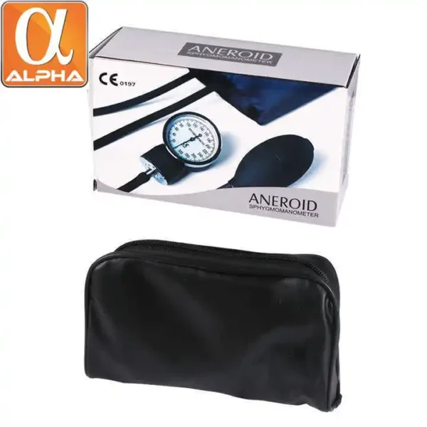 Aneroid Sphygmomanometer Set with Steothscope High Accuracy Tensiometer - Image 4