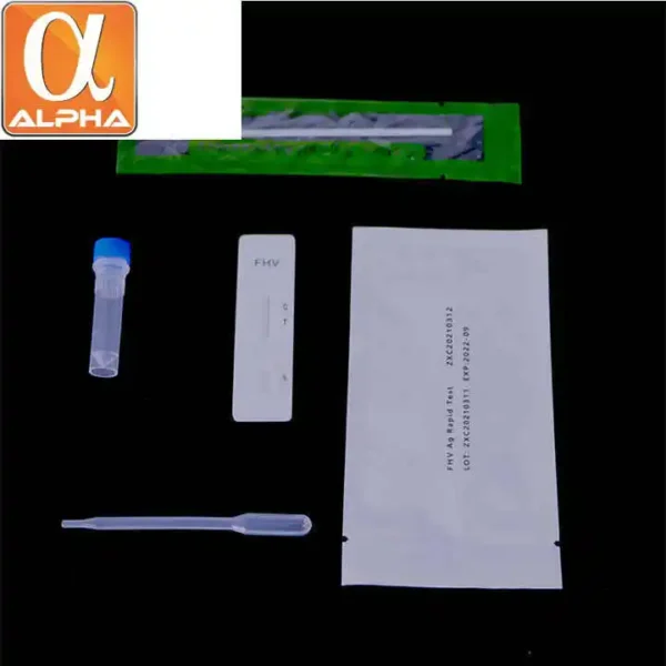 Best Selling Vet Use Animal Cat Dog Test Strip Cassette Pregnancy Feline Herpesvirus Type-1 Antigen Rapid Test Kit - Image 4