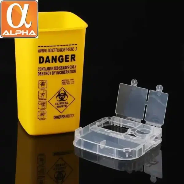 Biohazard Sharp Container Hospital Safety Plastic Medical Container Sharp Waste Containers - Image 5
