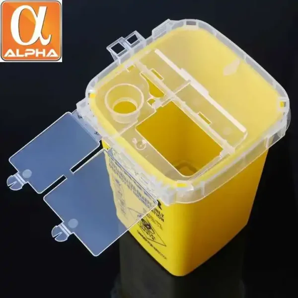 Biohazard Sharp Container Hospital Safety Plastic Medical Container Sharp Waste Containers - Image 6