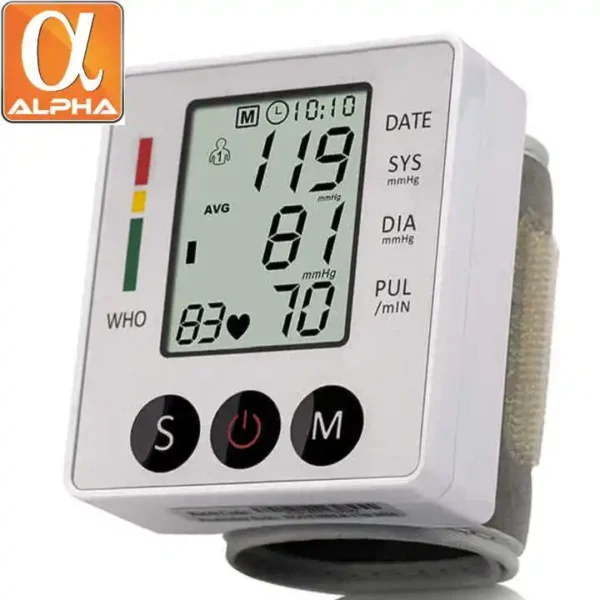 CE Certified Cheap Multi-Function Digital Wrist Blood Pressure Monitor Electric Power Source for Medical Use - Image 3