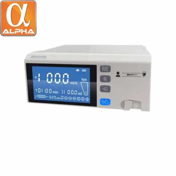 CE Certified Portable 4.3 Inch Touch Screen Automatic Syringe Infusion Pump Equipment Electric Power Source - Image 3