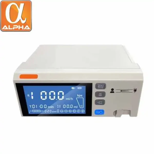 CE Certified Portable 4.3 Inch Touch Screen Automatic Syringe Infusion Pump Equipment Electric Power Source - Image 6