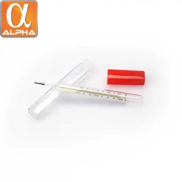 CE & ISO Approved High Quality Medical Consumables Glass Thermometer - Image 2