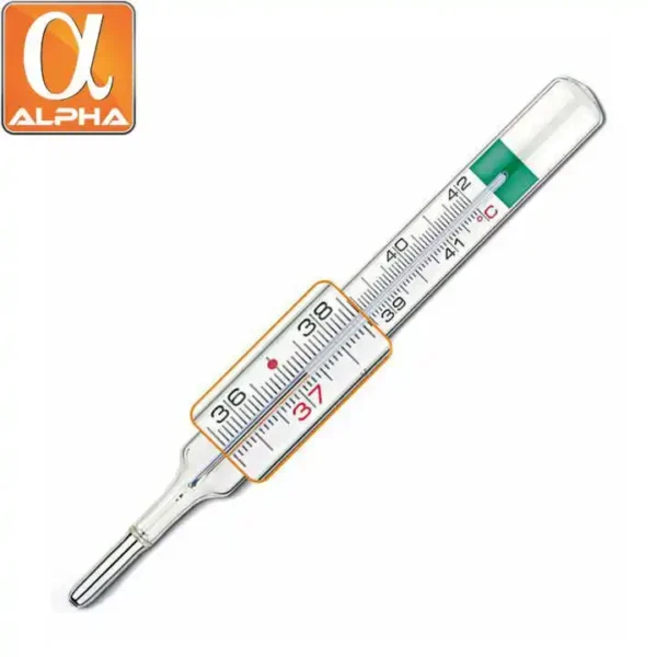 Cheap Price Oral Armpit Big Size Mercury Mercury Free Gallium Glass Clinical Thermometer - Image 4