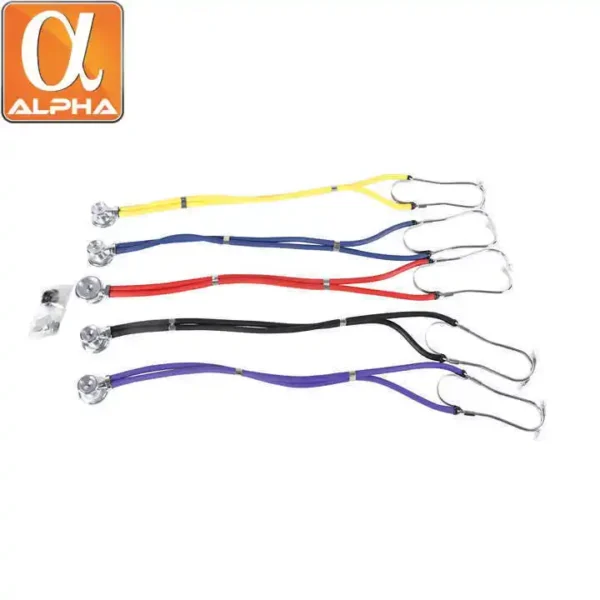 Colorful Multifunctional Stethoscope Dual Head Stethoscope for Medical - Image 6
