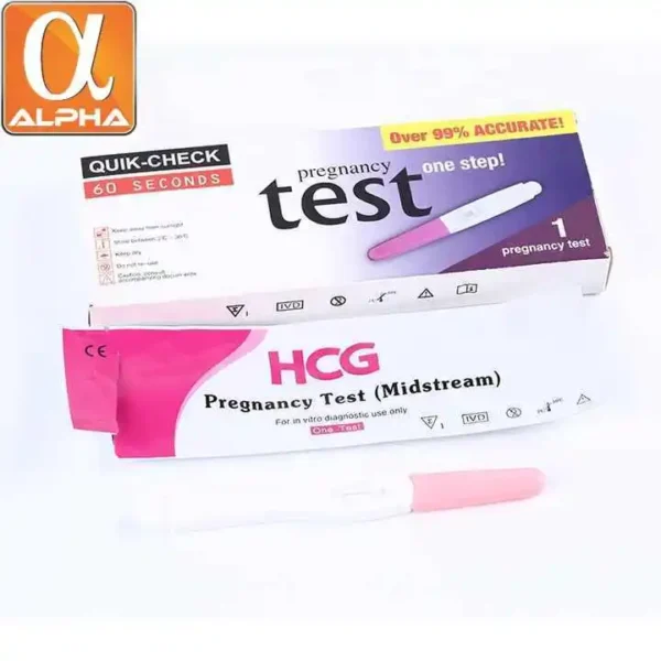 Diaspot Accurate Diagnostic One Step Pregnancy Reagent 2.5mm HCG Test Strip Cassette - Image 3