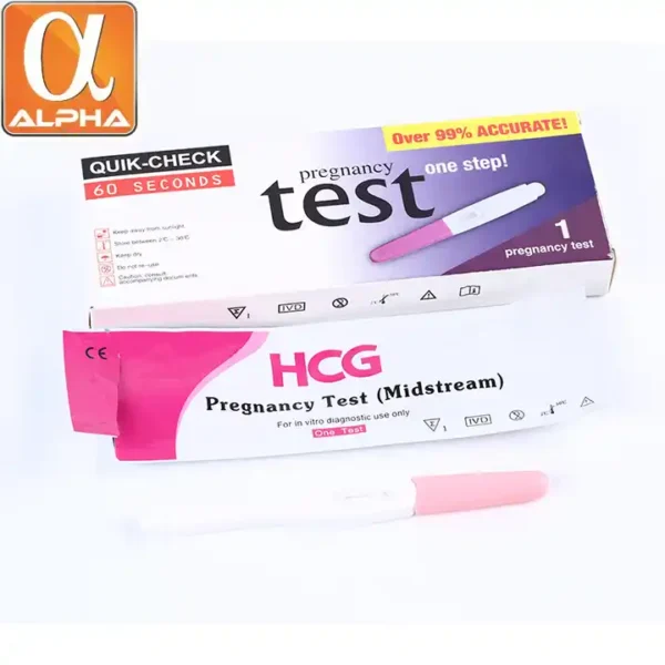 Diaspot Accurate Diagnostic One Step Pregnancy Reagent 2.5mm HCG Test Strip Cassette - Image 5