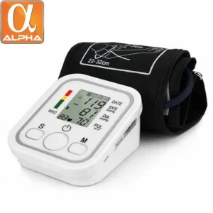 Electronic Blood Pressure Monitor Arm Blood Pressure Pulse Monitors Tonometer Sphygmomanometer