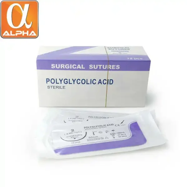 Good Quality Polyglycolic Acid Surgical Suture Medical Surgical Suture With Needle Surgical Suture Kits