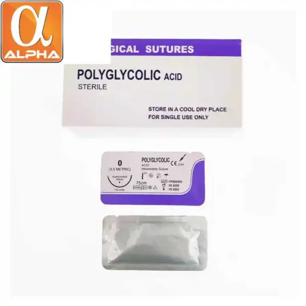 Good Quality Polyglycolic Acid Surgical Suture Medical Surgical Suture With Needle Surgical Suture Kits - Image 4