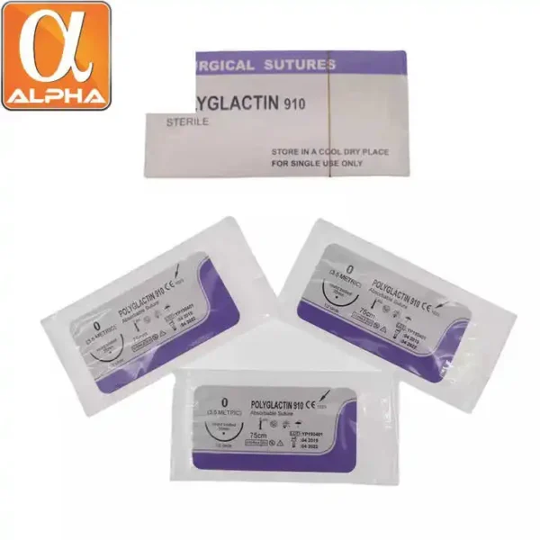 Good Quality Polyglycolic Acid Surgical Suture Medical Surgical Suture With Needle Surgical Suture Kits - Image 5