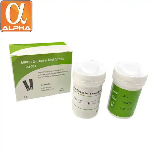 High Accuracy Blood Glucose Meter Glucometer with Blood Glucose Meter test Strips - Image 2