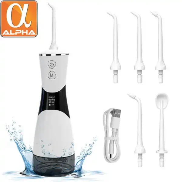 High Frequency Pulse Flow Electric Waterproof Oral Cleaning Teeth Washing Machine Water Flosser Dental Flusher - Image 2