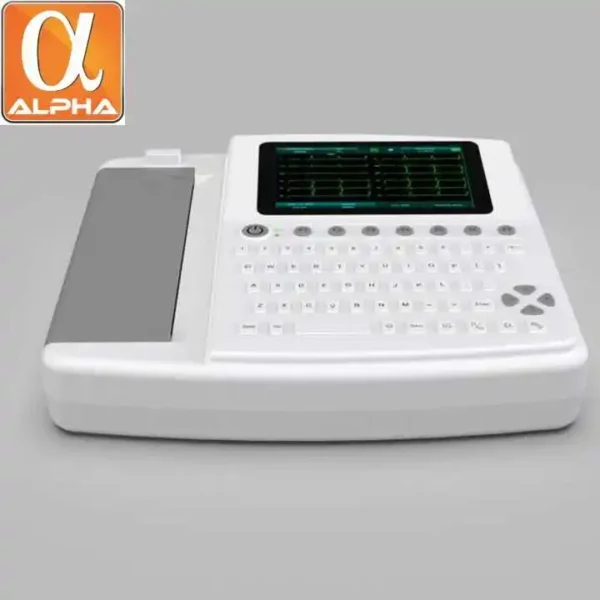 High Quality Automatic Color Touch Screen 7 Inch Hign Resolution 12 Leads ECG Machine - Image 2