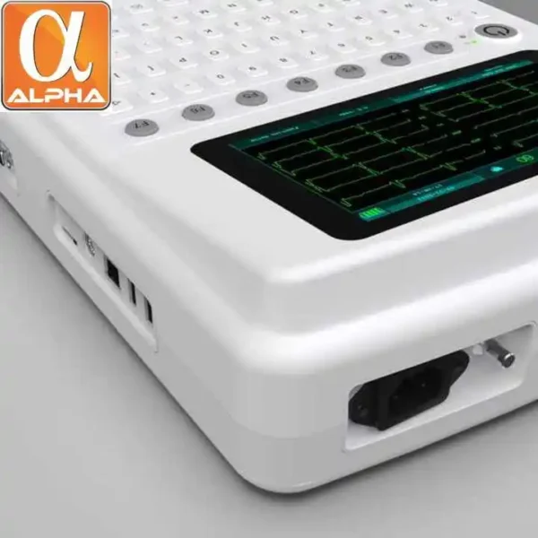 High Quality Automatic Color Touch Screen 7 Inch Hign Resolution 12 Leads ECG Machine - Image 5
