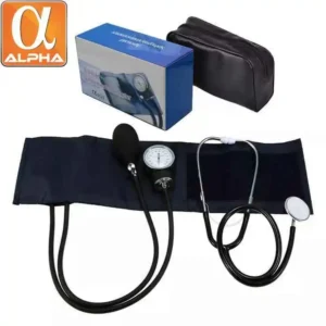 High Quality Medical Blood Pressure Monitor BP Meter Aneroid Sphygmomanometer with Stethoscope Kits