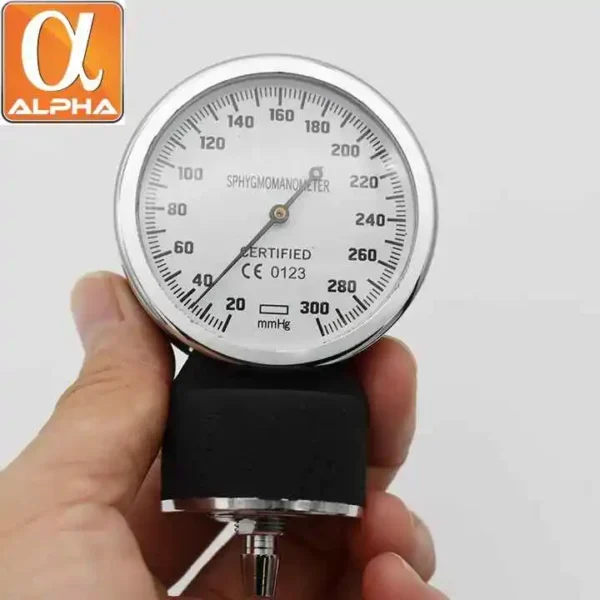 High Quality Medical Blood Pressure Monitor BP Meter Aneroid Sphygmomanometer with Stethoscope Kits - Image 5