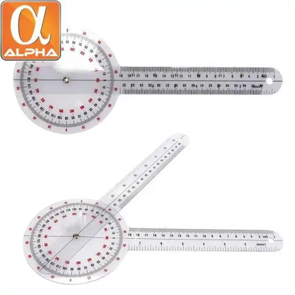 High Quality Multi-Functional OEM Servial Design Medical Ruler Goniometer - Image 2