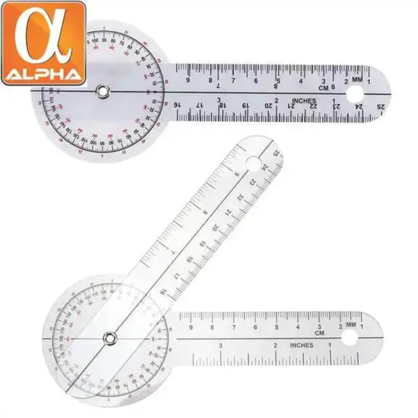 High Quality Multi-Functional OEM Servial Design Medical Ruler Goniometer - Image 3