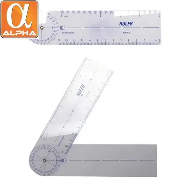 High Quality Multi-Functional OEM Servial Design Medical Ruler Goniometer - Image 5
