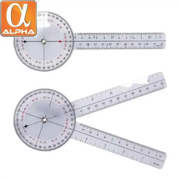 High Quality Multi-Functional OEM Servial Design Medical Ruler Goniometer - Image 6