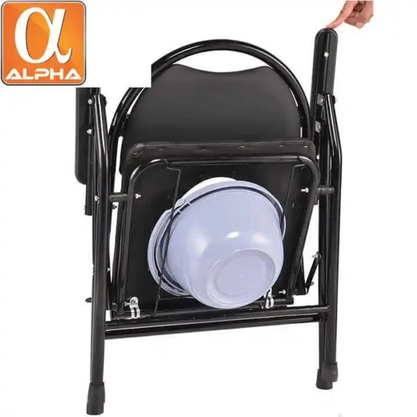High Quality Saving Room Home the Elderly and Pregnant Medical Removable Foldable Safety Toilet Commode Chairs - Image 6