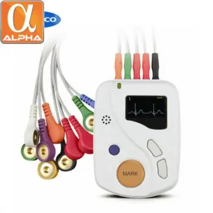 Holter 24-hour Monitoring of Elderly Health Medical-grade ECG Heart Rate Detection