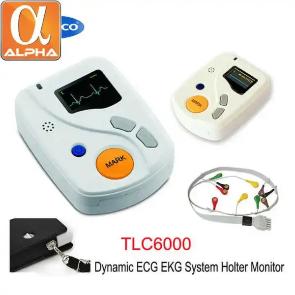 Holter 24-hour Monitoring of Elderly Health Medical-grade ECG Heart Rate Detection - Image 3