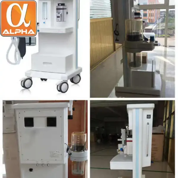 Hospital Conventional Portability Medical Anesthesia Machine Workstation - Image 3