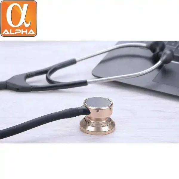 Hospital Diagnostic Equipment Electronic Stainless Steel Rechargeable Digital Visual Binaural Stethoscope - Image 5