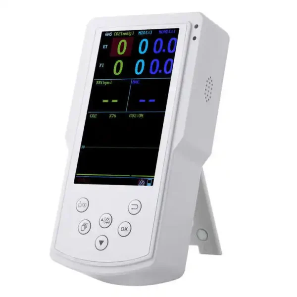 Hospital Use Handheld Anesthesia Agent Analyzer to Measure EtCO2, FiCO2, RR, EtN2O, FiN2O, EtAA Multi-Gas Analyzer - Image 3