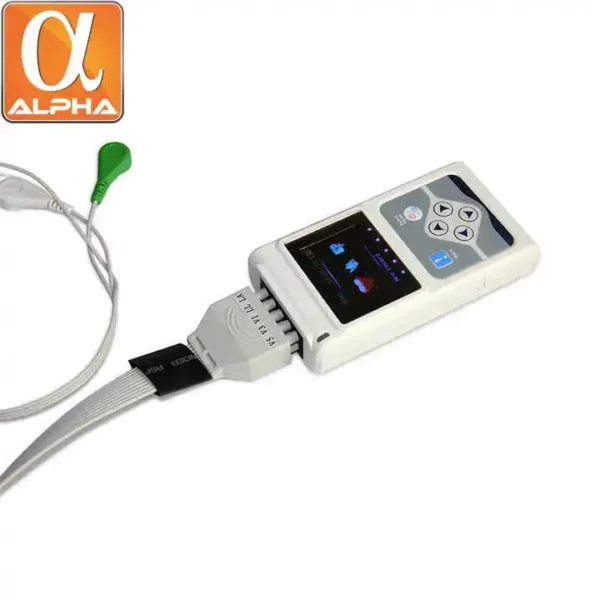 Hot Selling 24-Hour Dynamic 12 Lead ECG System Cardioscan Holter for Medical Use with Electric Power Source - Image 5