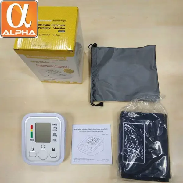 Household Medical Devices Medical Arm Type Digital Blood Pressure Electronic Bp Machines - Image 6