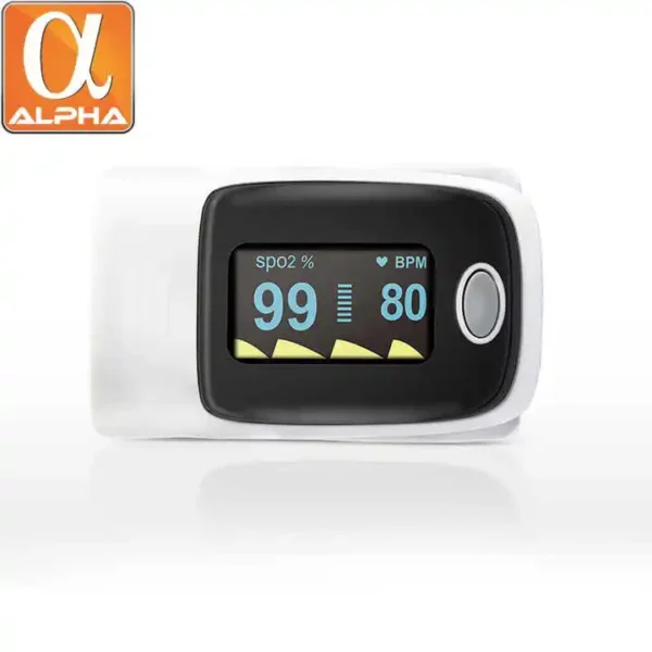 ISO CE Certificated Hospital Household Equipment Finger Fingertip Pulse Oximeter - Image 2