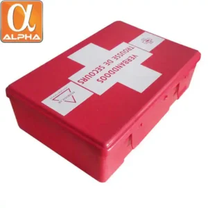 Latest Design Outdoor Travel Mini First Aid Kit Waterproof Plastic Manual Power Source