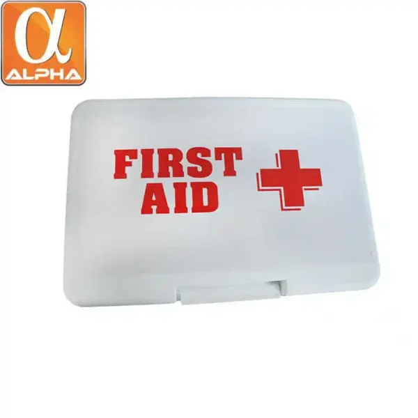 Latest Design Outdoor Travel Mini First Aid Kit Waterproof Plastic Manual Power Source - Image 3