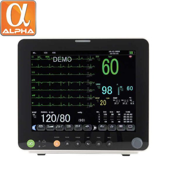MT Medical Cardiac ECG Patient Monitor Veterinary Equipment with Monitoring Systems Electric Power Source - Image 2