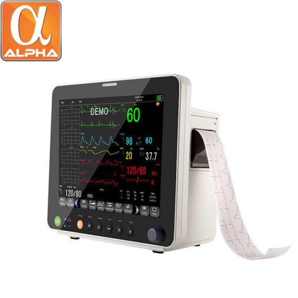 MT Medical Cardiac ECG Patient Monitor Veterinary Equipment with Monitoring Systems Electric Power Source - Image 4