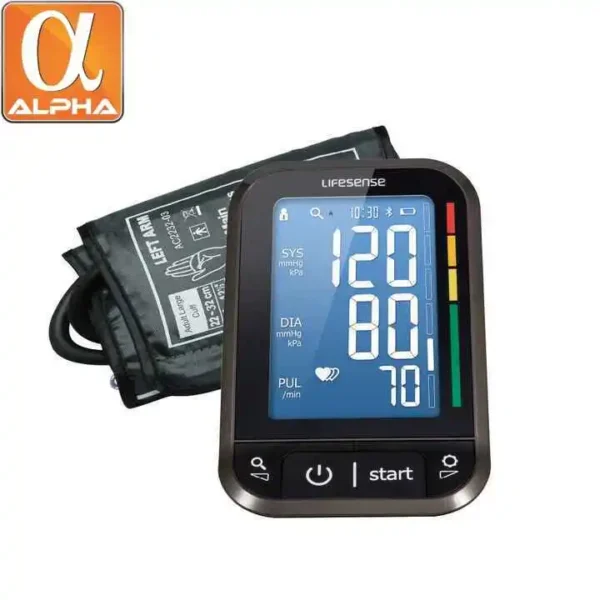Alpha Hot Selling Large Screen BP Machine Upper Arm Digital Blood Pressure Monitor - Image 2