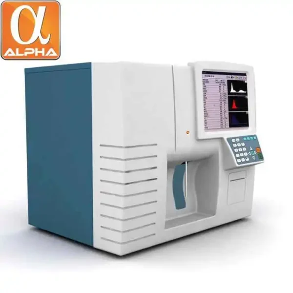 Alpha Medical Blood Test Machine Digital Blood Cell Counter Machine Hematology Analyzer - Image 2