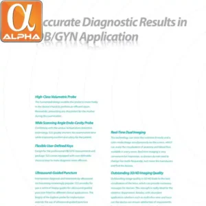 Alpha Farm Use Portable Digital Ultrasound Machine Handheld Ultrasound Scanner